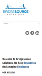Mobile Screenshot of bridgesourcesolutions.com
